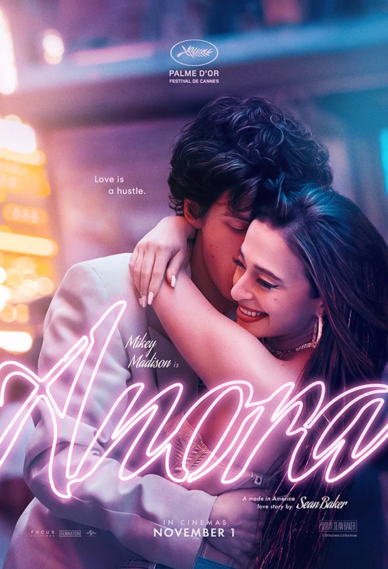 Movie poster for Anora